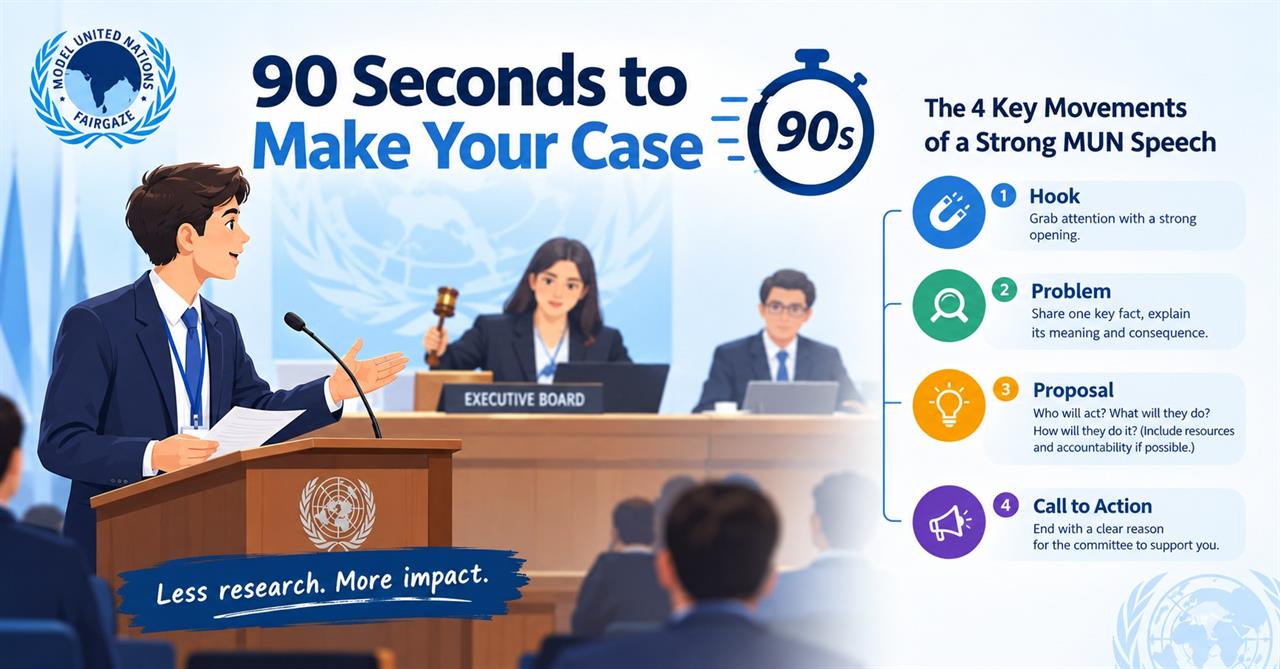 90-Second MUN Speech